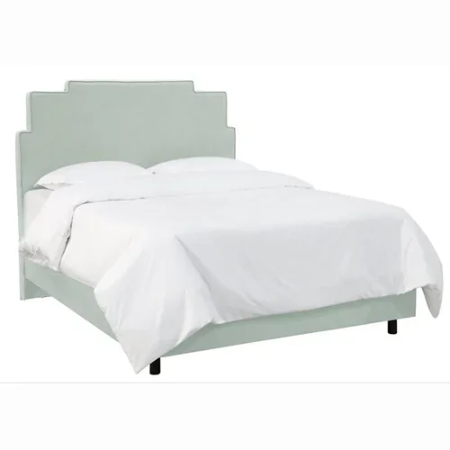 Кровать двуспальная 160 200 Paxton зеленая