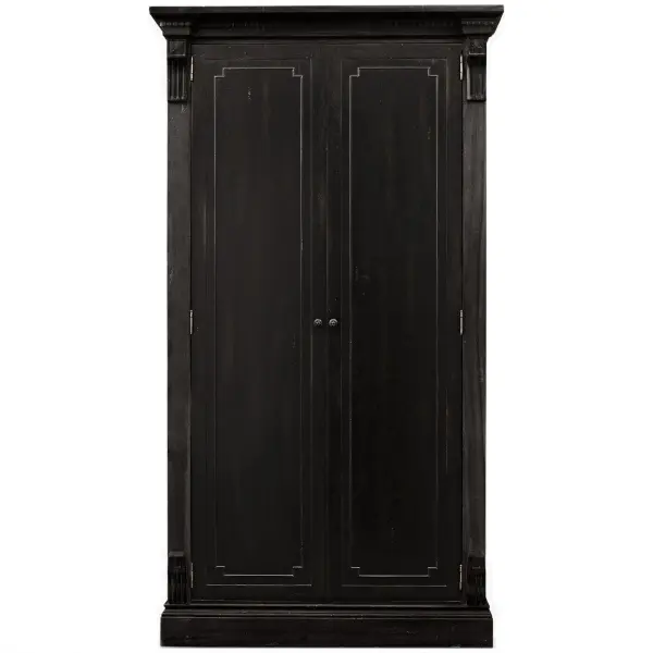 Шкаф двухстворчатый распашной Сент-Джеймс блэк