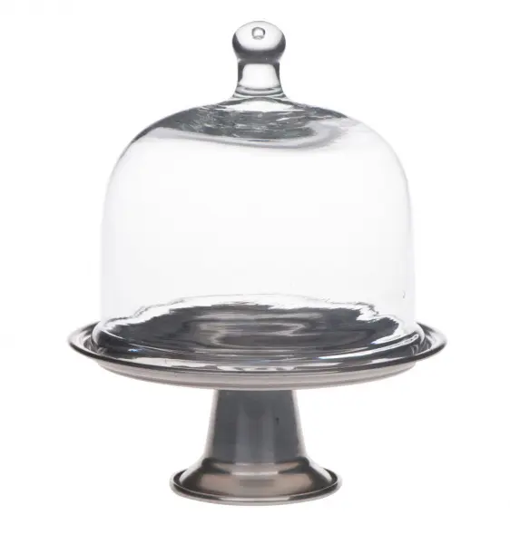 Подставка для сладкого с клошем Фамильное серебро