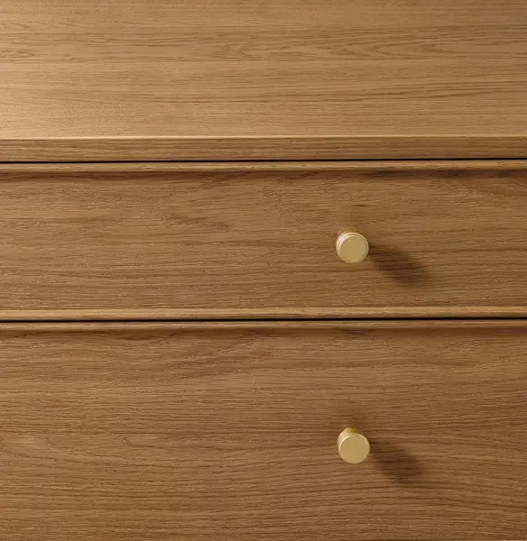 Тумбочка прикроватная с ящиками Женевьева