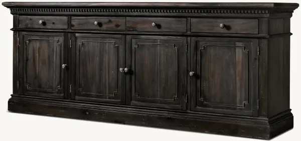 Тумба с ящиками Длинная Сент-Джеймс блэк