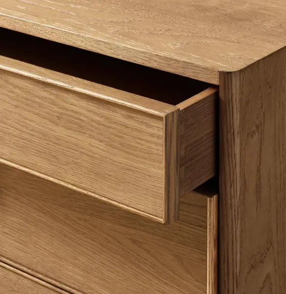 Тумбочка прикроватная с ящиками Женевьева