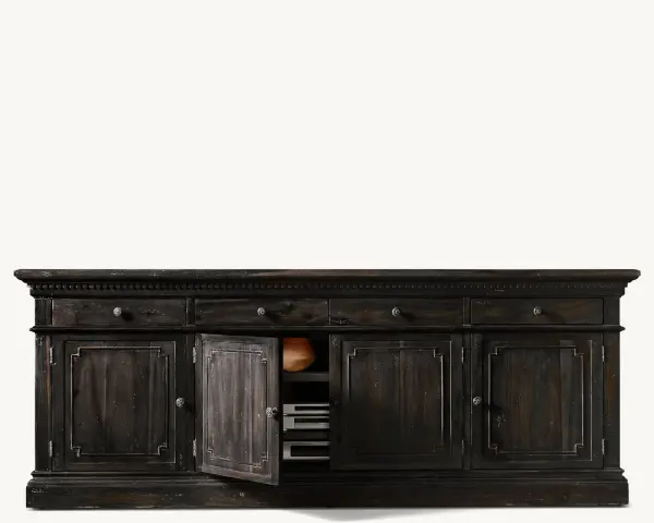 Тумба с ящиками Длинная Сент-Джеймс блэк