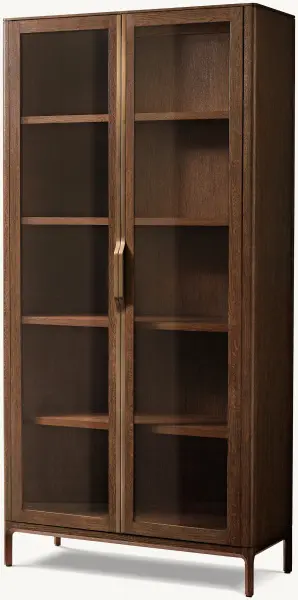 Шкаф-витрина стеклянный двухдверный Палаццо