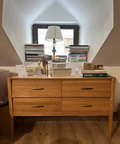 Комод 4 ящика Кара, экспозиция