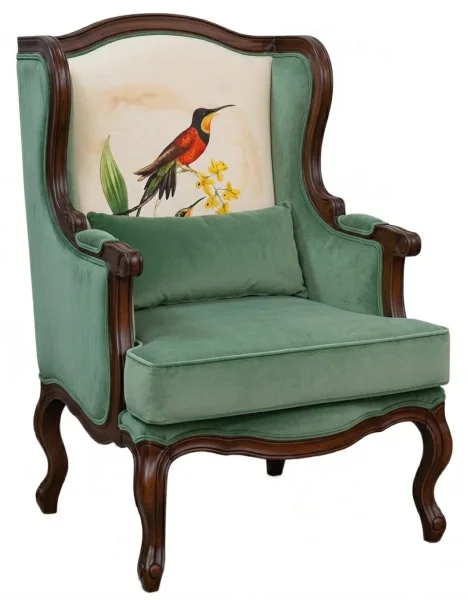 Кресло Сезарина «Райские птицы», версия 2