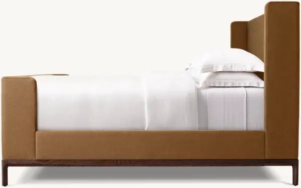 Кровать мягкая 180 200 Палаццо бежевая