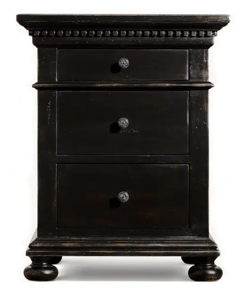 Тумба прикроватная узкая Сент-Джеймс блэк