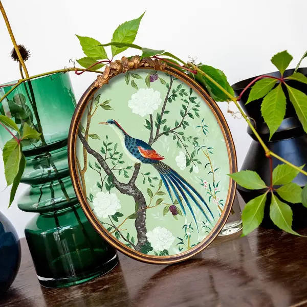 Картина «Шинуазри», версия 5, в раме «Тиффани»