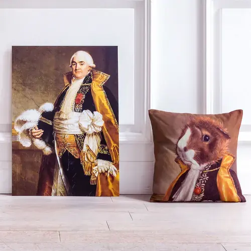 Арт-подушка «Музейный экспонат», версия 19 «Граф Альберт Григориус»