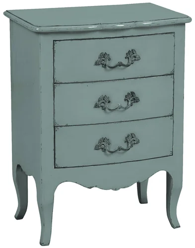 Комод из массива малый Флоранс голубика