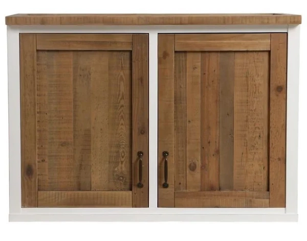 Навесной кухонный шкаф с 2 дверцами Дерево с историей