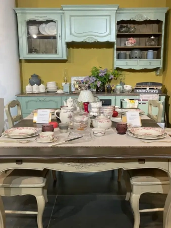 Шкаф узкий навесной под вытяжку Поместье