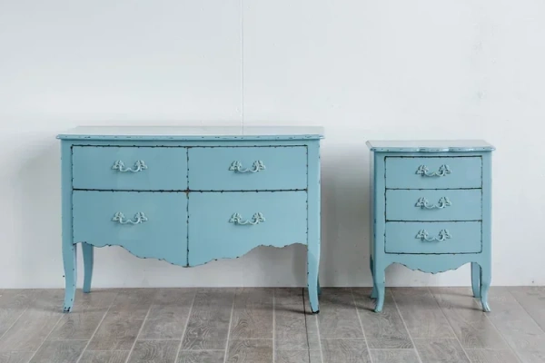 Комоды Флоранс голубые
