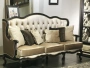 Диван Сезарина трехместный с каретной стяжкой