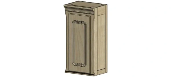 Шкаф навесной 60 см однодверный кухонный "Поместье"